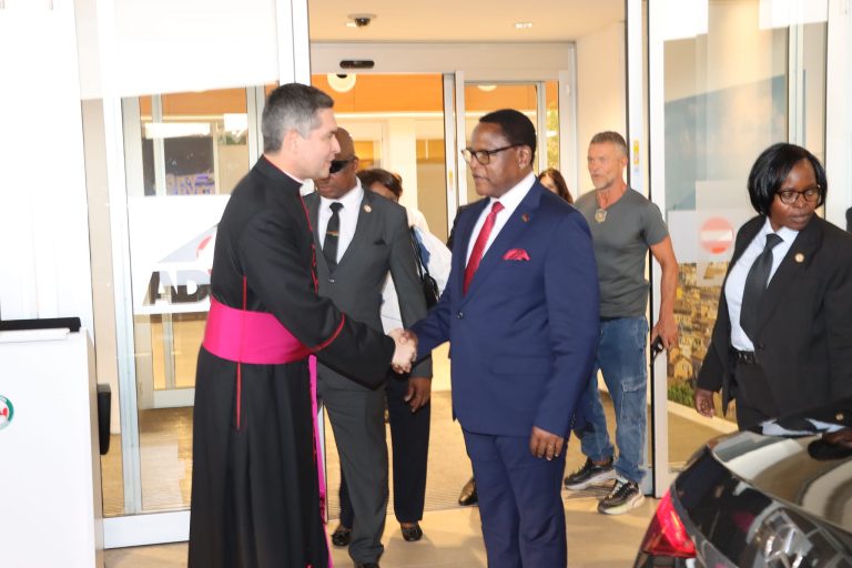 President Chakwera now in Rome – Italy