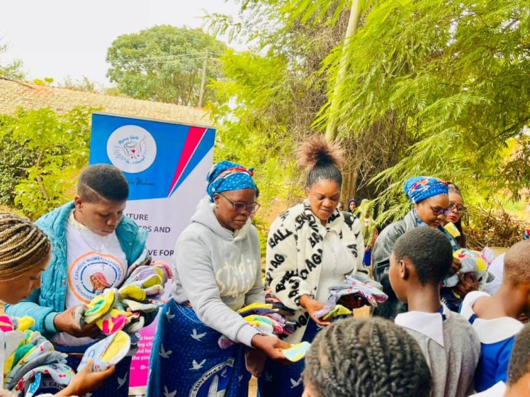 Over 200 learners receive re-useable sanitary pads for menstrual hygiene