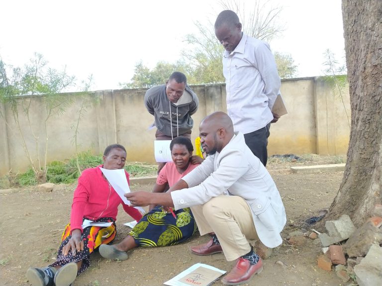 ADECOTS trains community health care volunteers on proper health care referrals