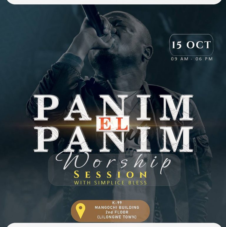 Simplice Bless leads Panim El Panim worship in Lilongwe on Mothers Day