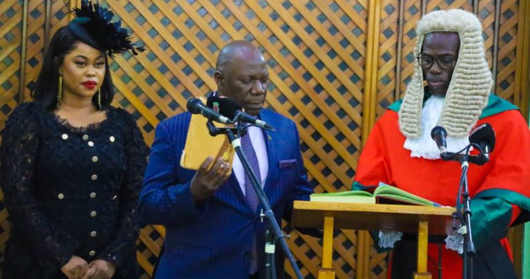 Chihana sworn in as second vice president