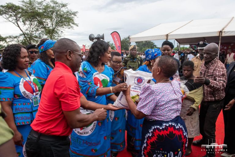 Beautify Malawi, NBS, NICO distribute food items to 500 households in Lilongwe