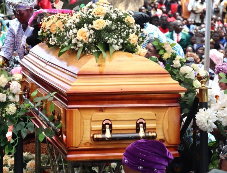 Former Deputy Speaker Kazombo laid to rest