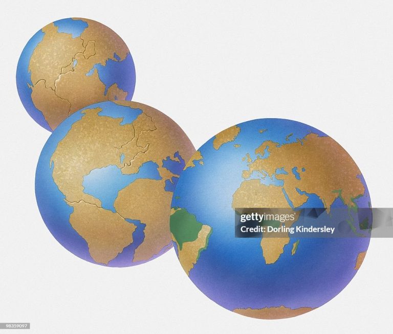 The continents are moving. When will they collide?