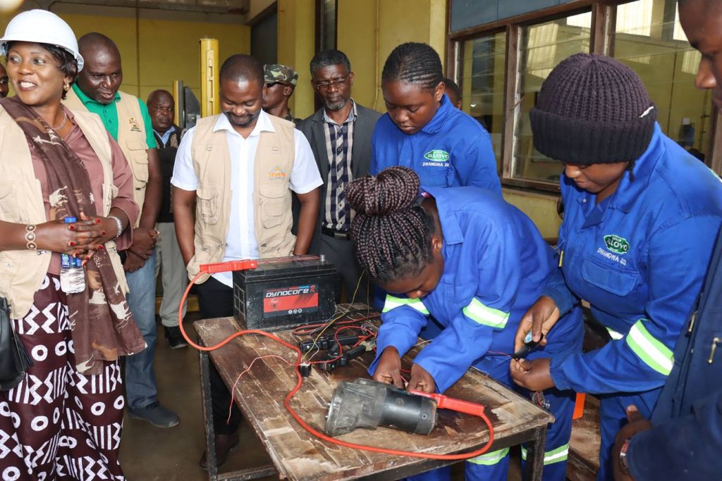 Labour Minister Impressed with Expansion Works at Training Institutions