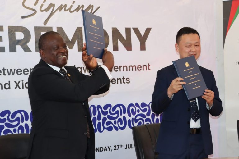 Ministry of Transport Signs Agreement with Chinese firm for Four New Vessels on Lake Malawi